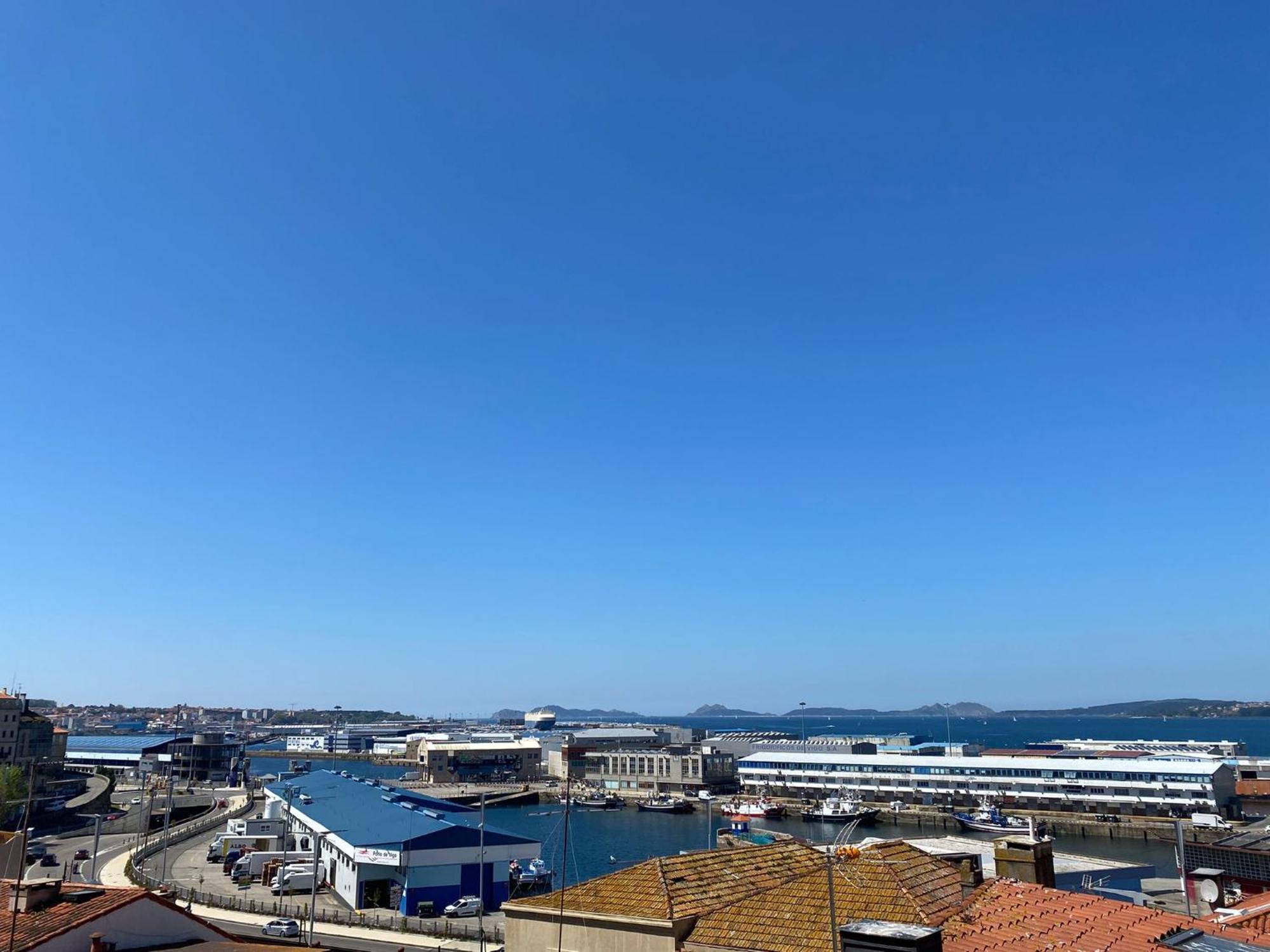 Apartamento Casco Historico Con Vistas A La Ria Vigo Extérieur photo